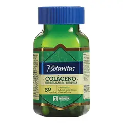 LABORATORIOS MEDICK - Colágeno Hidrolizado Con Biotina Botanitas x 60 Cápsulas