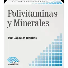 COLMED - Polivitaminas & Minerales X 100 Capsulas