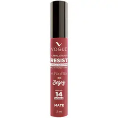 VOGUE - Labial Resist A Prueba De Besos Tono Fabulosa X 3 Ml