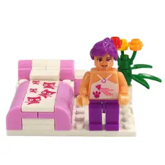 GENERICO - Juguete Capsula Mini Lego Hotel