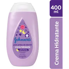 JOHNSON'S BABY - Crema Corporal Bebé JOHNSON'S Antes De Dormir X 400 Ml
