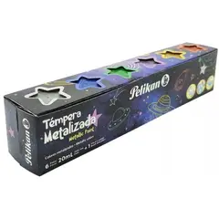 PELIKAN - Temperas Metalizada X 6
