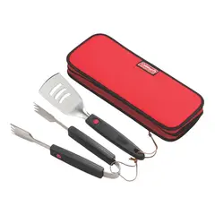COLEMAN - Kit Parrillero Asador De Carbón Bbq Con Estuche Para Asados