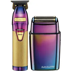 BABYLISS - Combo Afeitadora Fx Y Patillera 787 Chameleo Barberology