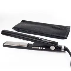 BABYLISS - Plancha Para Cabello 4091 Nano Titanio 1 ¼" Negra