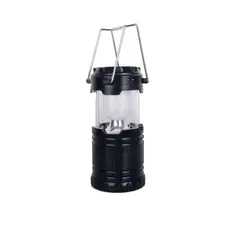GENERICO - Linterna de camping portátil recargable negro
