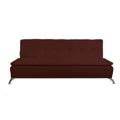 SOFA MARKET - Sofa Cama Note Clic Clac Tela Cafe