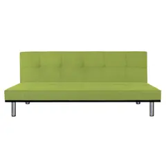 SOFA MARKET - Sofa Cama Aspen 3 Puestos Tela Verde