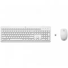 HP - Combo 230 Teclado + Mouse Inalambrico Blanco