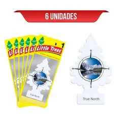 LITTLE TREES - Ambientador True North x6 Und