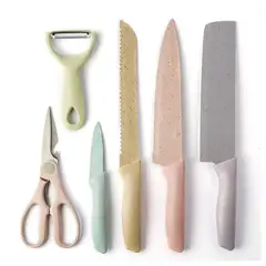 ONE PIXEL - Set de Cuchillos 6 Piezas Recubrimiento Ceramica