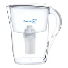 ECOTRADE FILTERS - Jarra Purificadora de Agua Alcalina 2.6 Litros Ecotrade