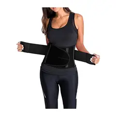 SPORT FITNESS - Faja Cinturilla Doble Ajuste Moldeadora Gym