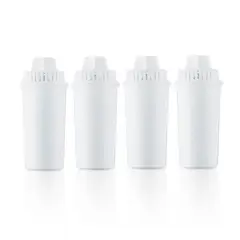 ECOTRADE FILTERS - Repuestos Alcalinos Jarra Purificadora Agua Ecotrade Kit 4
