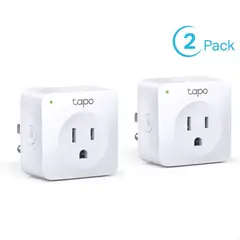 TP LINK - Enchufe Inteligente Wifi Google Alexa Tp-link Tapo P100 2-pack