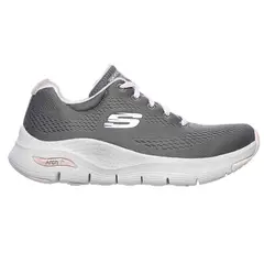 SKECHERS - Tenis Gris Mujer Arch Fit Sunny 149057GYPK