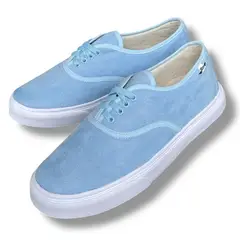 XIAN SHOES - Mocasin cordones mujer celeste mujer 25