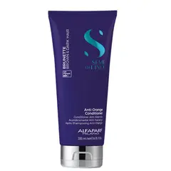 ALFAPARF MILANO - Acondicionador Alfaparf Anti-orange 200ml Semi Di Lino Brunette