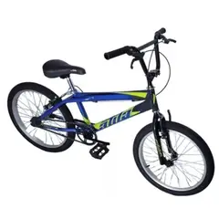 ATILA - Bicicleta Tipo Cross Rin 20 Infantil Niños Color Azul