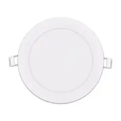 VCP - Panel Led 12w Incrustar Embutir Redondo Luz Neutra Certifica