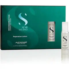ALFAPARF MILANO - Ampolletas Reparadoras Alfaparf Semi Di LIno 6X13mL Reparative Lotion