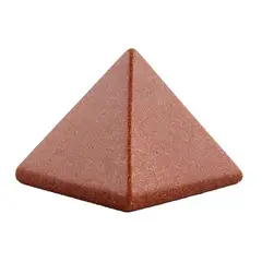 UBMD - Piramide Piedra Natural Arenisca Dorada 40mm 031982.