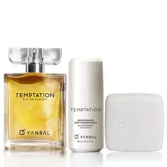 YANBAL - Set Perfume de mujer Temptation de 50 ml