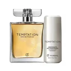 YANBAL - Set Perfume de mujer Temptation de 50 ml