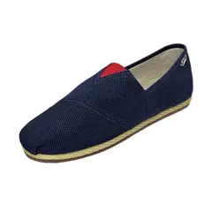 XIAN SHOES - Alpargata HOMBRE yute azul tom