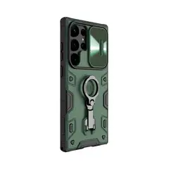 NILLKIN - Estuche CamShield Armor Pro Compatible con Samsung S23 Ultra Verde