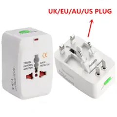 GENERICO - Adaptador europeo viajero convertidor universal