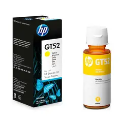 HP - Botella De Tinta Gt52 Amarilla