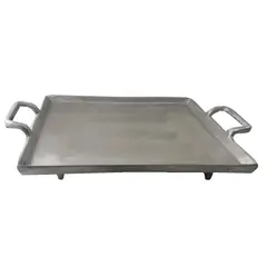 GENERICO - Plancha De Cocina Para Asados Fritos Comidas Rapidas 28x28