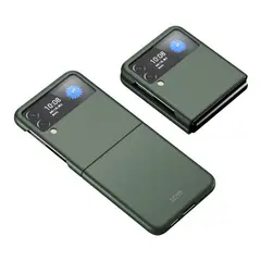PYX - Estuche Compatible Samsung Galaxy Z Flip 4 Verde Militar