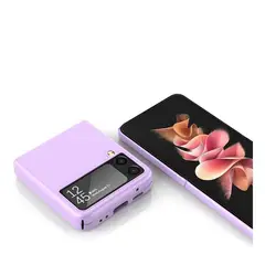 PYX - Estuche Compatible Samsung Galaxy Z Flip 4 Lila