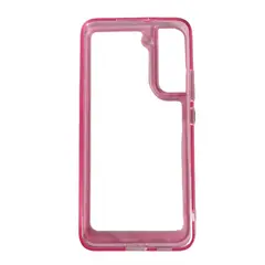 PYX - Estuche Compatible Samsung Galaxy S22 Plus Antigolpes Fucsia