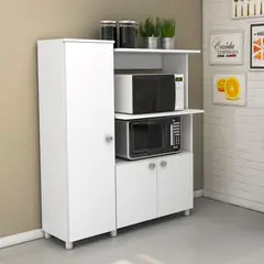 BONNO - Organizador De Cocina Alto Luzio Blanco