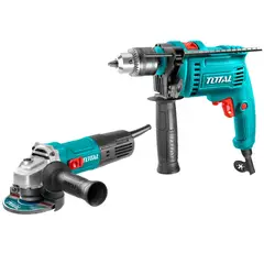 TOTAL - Combo Taladro 680W Pulidora 750W