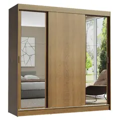 MADESA - Closet Reno 3 Puertas Corredizas 2 Espejos