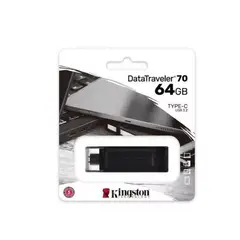 KINGSTON - Memoria Usb Datatraveler 70 Dt70 64gb 3.2 Usb C