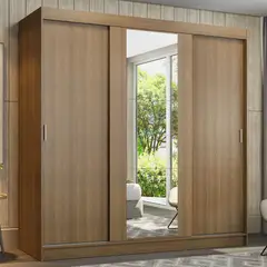 MADESA - Closet Reno 3 Puertas Corredizas 1 Espejo