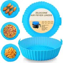 ONE PIXEL - Molde De Silicona Para Freidora Azul Unidad