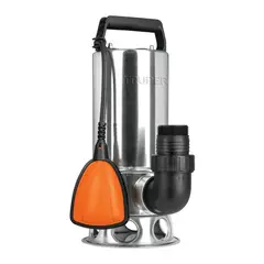 TRUPER - Bomba Sumergible Acero Inoxidable 1.1/2 Hp Para Agua Sucia