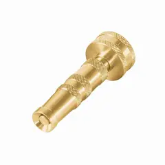 TRUPER - Boquilla De Latón De 9 Cm Para Manguera, Rosca 3/4"