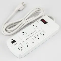 POWER - Multitoma Lts_L08_e supresor picos 8 salidas 1875W