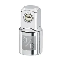 TRUPER - Adaptador Para Ratchet Y Copas, Hembra 3/8", Macho 1/2"