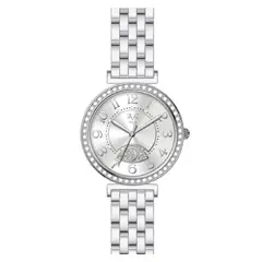 19V69 ITALIA - Reloj V1969 para dama, plateado casual