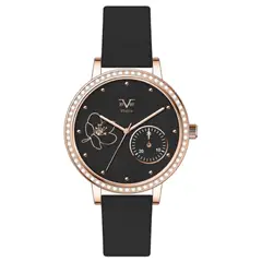 19V69 ITALIA - Reloj Mujer V1969 Italia Negro 1121-3 + 2 COMPLEMENTOS