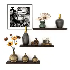 VARIOUS - Super Promo! - Set 3 Repisas Flotante 50 cm - Decoración hogar