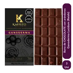 KAFFETO GOURMET - Chocolate con arándanos y ganoderma lucidum